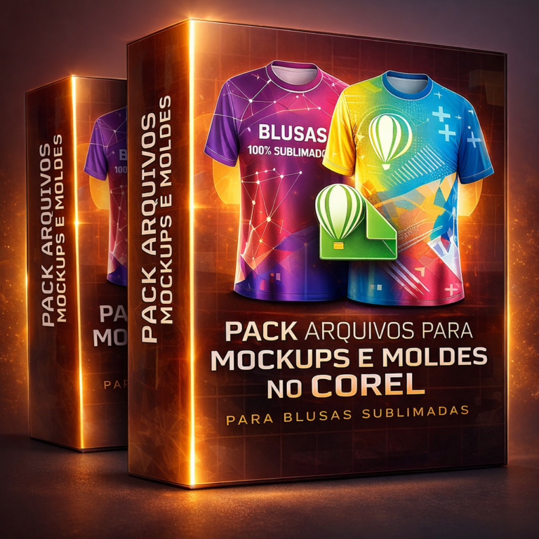Mockups e Moldes para Blusas